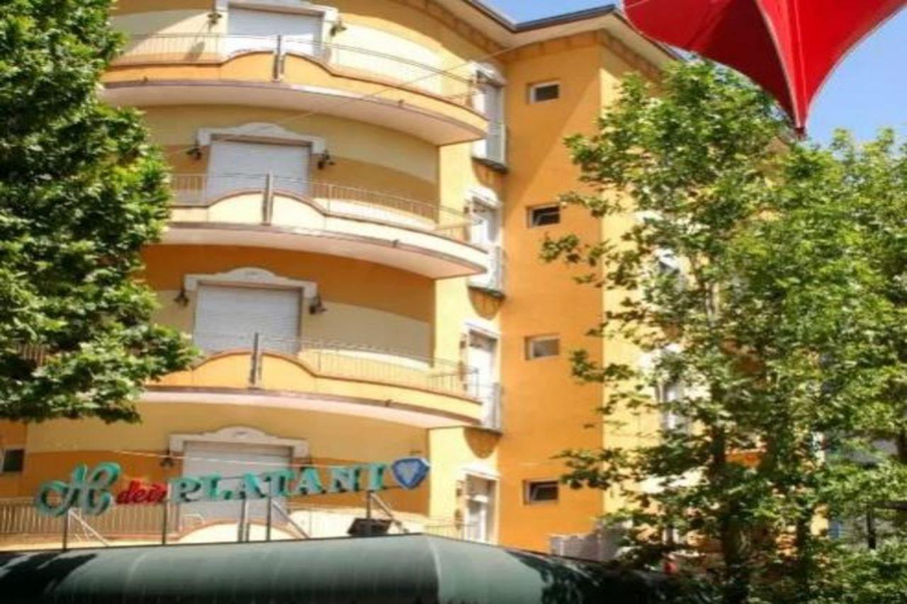 Hotel Dei Platani Rimini Kültér fotó